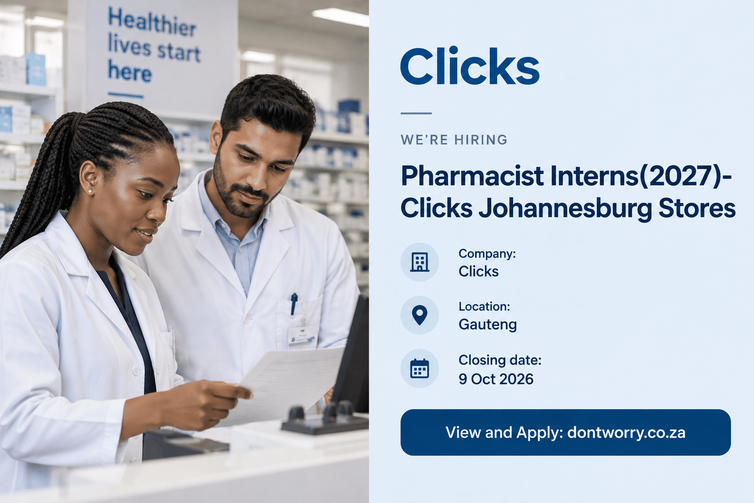 Pharmacist assisting a customer in a pharmacy